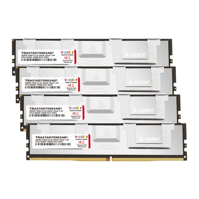 【v-color 全何】DDR5 OC R-DIMM 7200 128GB kit 32GBx4(AMD TRX50 工作站記憶體) 歷史價格詳細信息