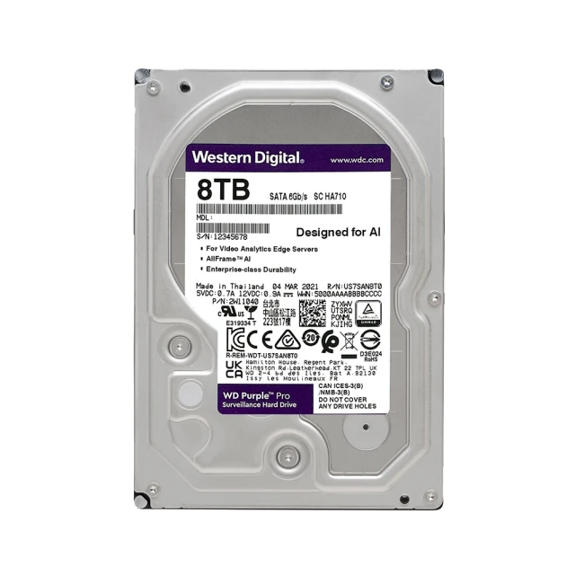 【WD 威騰】紫標Pro 10TB 3.5吋 監控型內接硬碟(WD101PURP) 歷史價格詳細信息