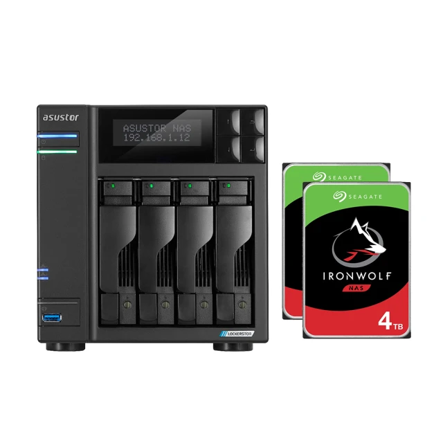 【ASUSTOR 華芸】搭希捷 4TB x2 ★ AS6702T 2Bay NAS 網路儲存伺服器 歷史價格詳細信息