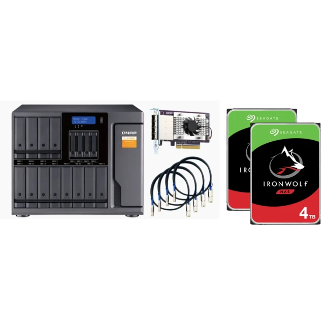 QNAP 威聯通 TL-D1600S 16-bay 桌上型多通道 SATA 6Gb/s JBOD 高效能儲存擴充設備 歷史價格詳細信息