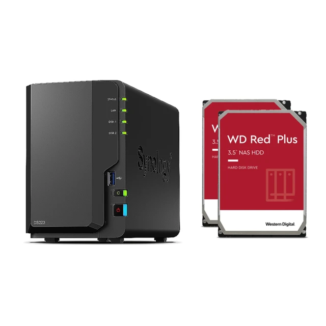 【Synology 群暉科技】搭WD 4TB x2 ★ DS223j 2Bay NAS 網路儲存伺服器 歷史價格詳細信息