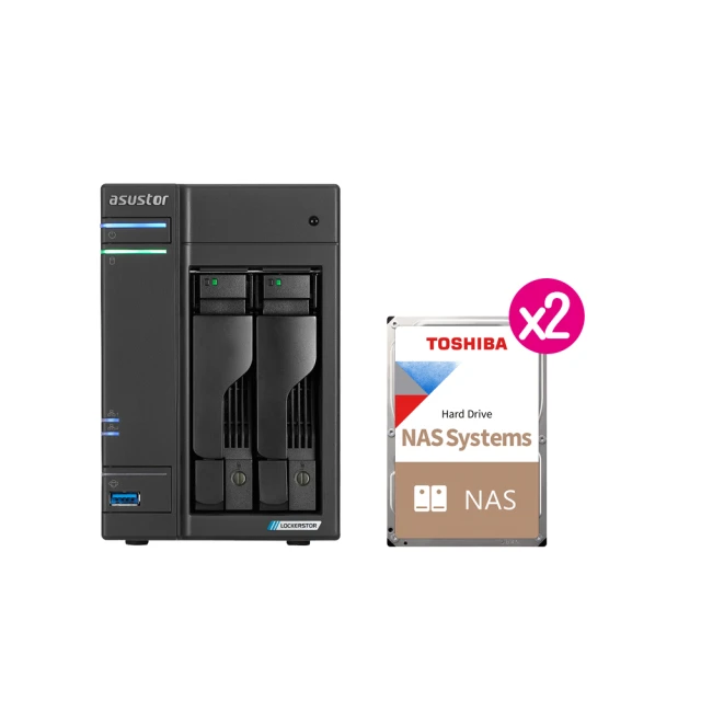 [搭東芝N300 8TB*2] ASUSTOR 華芸 AS1102TL 2Bay NAS 歷史價格詳細信息