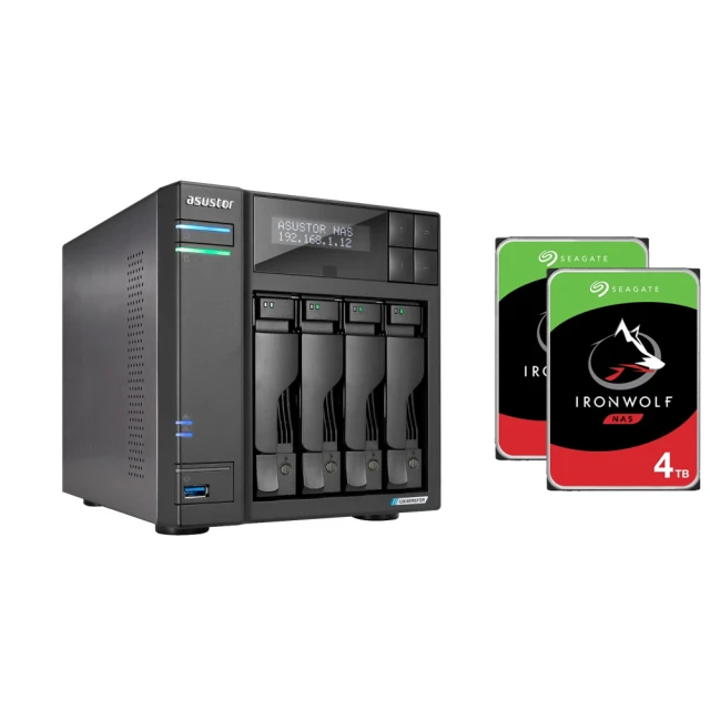 ASUSTOR 華芸 AS6704T (4Bay/Intel/4G) NAS網路儲存伺服器 歷史價格詳細信息