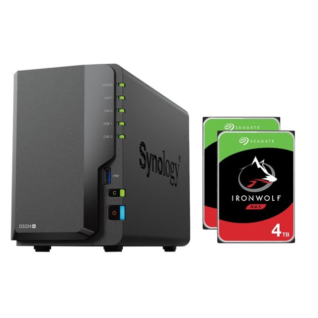 Synology 群暉 DS224+ 2Bay NAS 網路儲存伺服器 歷史價格詳細信息