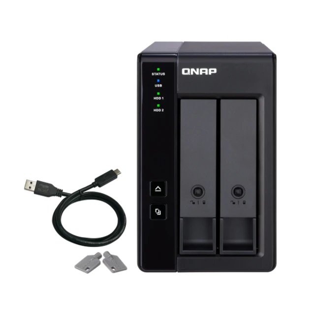QNAP 威聯通 TR-002 2-bay USB 3.1 RAID磁碟陣列外接盒 歷史價格詳細信息