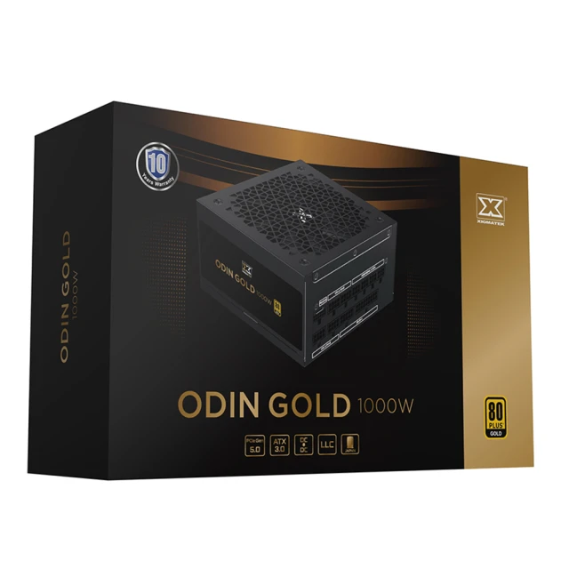 Xigmatek Odin Gold 1000W 80+金牌 全模組 電源供應器 歷史價格詳細信息
