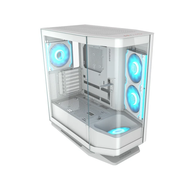 【COUGAR 美洲獅】FV270 RGB 無邊視野玻璃機殼 白色 中塔機箱 歷史價格詳細信息