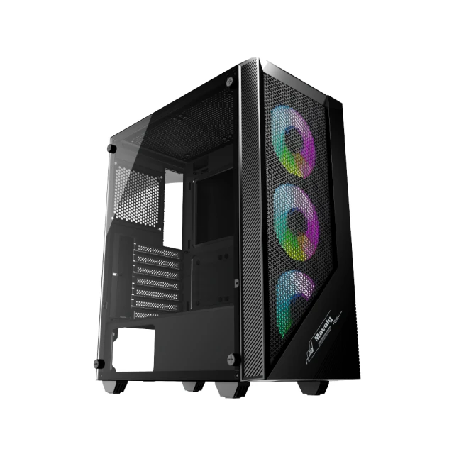 【Mavoly 松聖】PLUM 機殼 電腦機箱 電腦機殼(白色/含12*12CM風扇) 歷史價格詳細信息