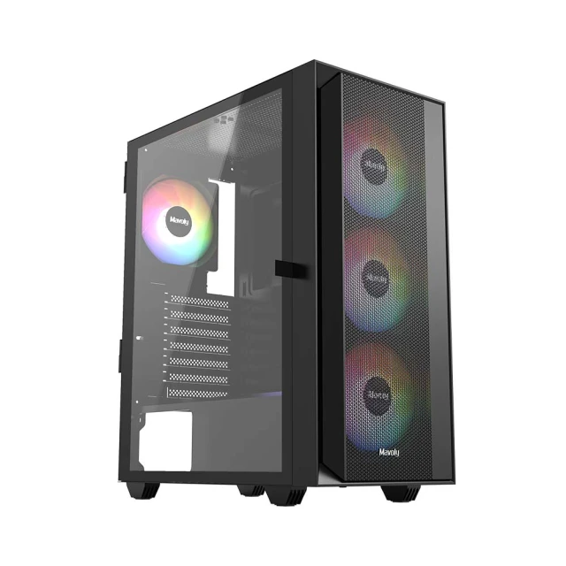 【Mavoly 松聖】PLUM 機殼 電腦機箱 電腦機殼(白色/含12*12CM風扇) 歷史價格詳細信息