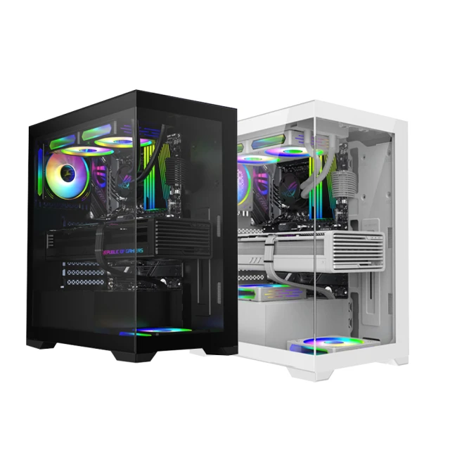 EINAREX埃納爾 G-200W白 玻璃側板/幻彩風扇*4/USB3.0 機殼-專案促銷 歷史價格詳細信息