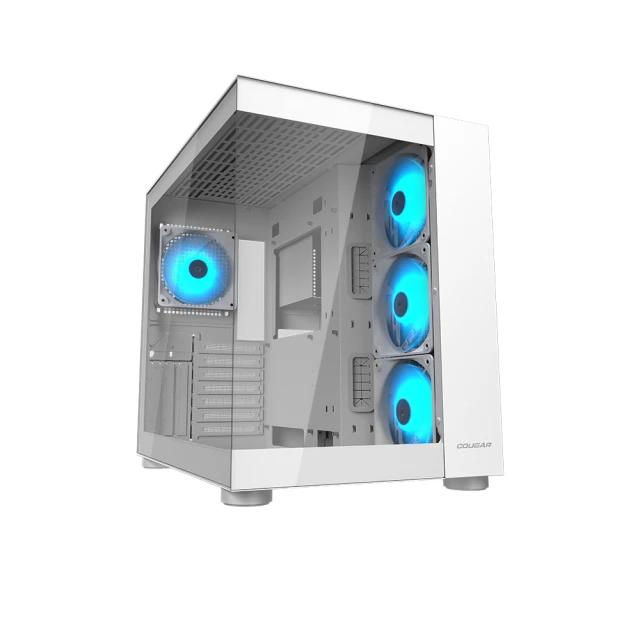 【COUGAR 美洲獅】FV150 RGB 電競機箱 電腦機殼(白色/ATX/附4顆ARGB風扇) 歷史價格詳細信息