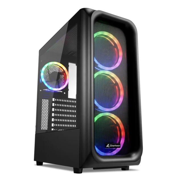 Sharkoon旋剛 RGB SLIDER 流影者 顯卡長33.5/CPU高15.7/玻璃透側/ATX/機殼/原價屋 歷史價格詳細信息