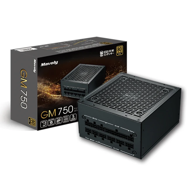 【Mavoly 松聖】GM650 電源供應器(80Plus金牌) 歷史價格詳細信息