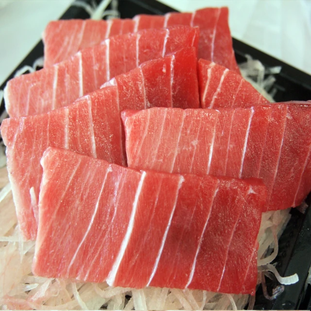 【華得水產】黑鮪魚皮油1盒+鮪魚赤身生魚片1盒組(200g/盒)總共2盒 歷史價格詳細信息