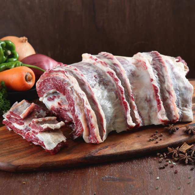 牛肋條(牛腩)肉 (300g±10%/包)5公分切段好方便【赤豪家庭私廚】 歷史價格詳細信息