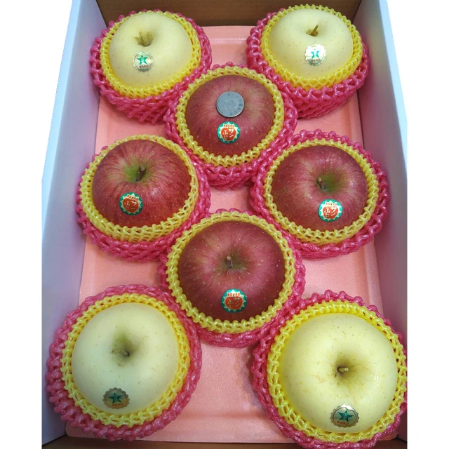 【愛蜜果】日本青森蜜富士蘋果10顆禮盒(約3.1公斤/盒) 歷史價格詳細信息