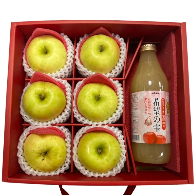 【RealShop】青森名月蘋果8顆＋日本蜜富士8顆 共16顆/5kg±10%x1盒(28-32粒頭 真食材本舖) 歷史價格詳細信息