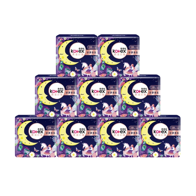【Kotex 靠得住】香氛系列 梔子花 瞬吸護墊17.5cm 24片X2包X12 歷史價格詳細信息