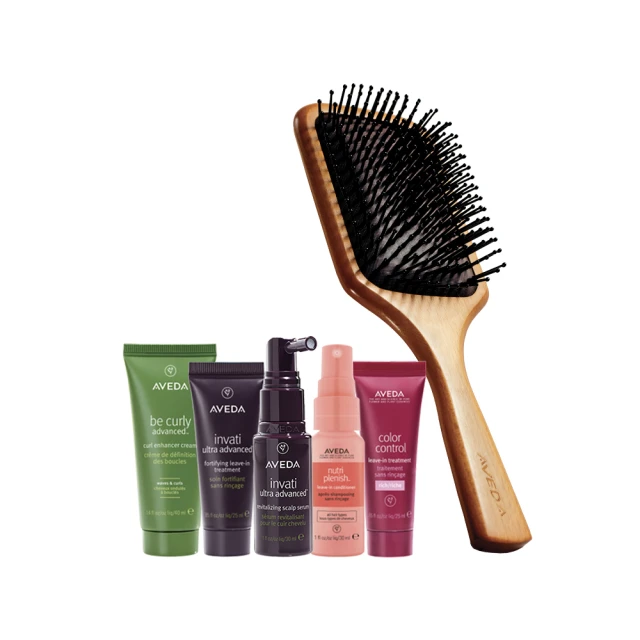 【隨行款】AVEDA 氣墊按摩木質髮梳 沙龍髮品 頭髮造型 歷史價格詳細信息