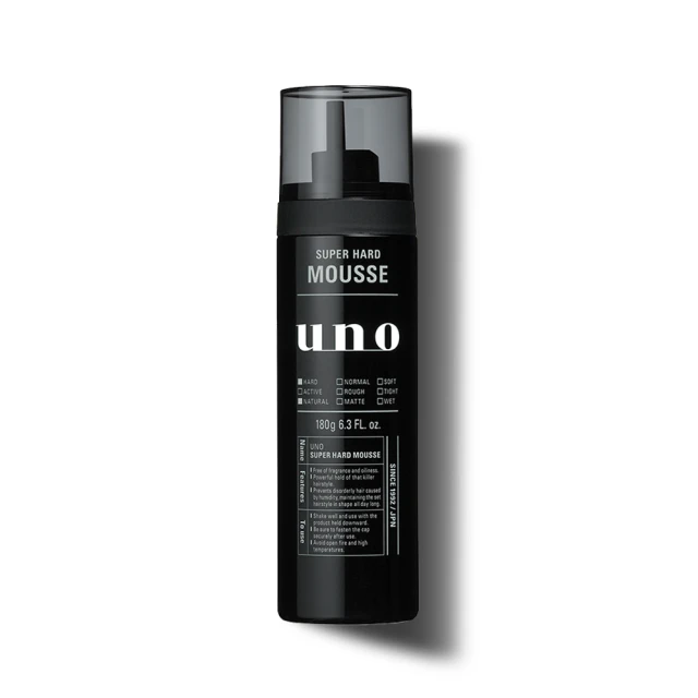 UNO 強硬作風定型慕斯 180g【watashi+資生堂官方店】 歷史價格詳細信息