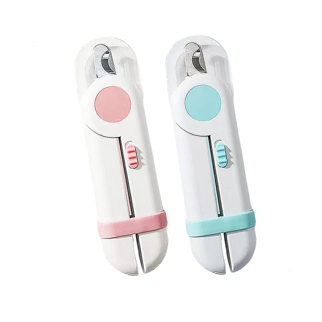 LED寵物指甲剪 防出血 新手必備 貓咪 小型犬 修甲刀 磨甲刀 寵物 修剪工具 附銼刀電池 清潔美容 安全剪 歷史價格詳細信息