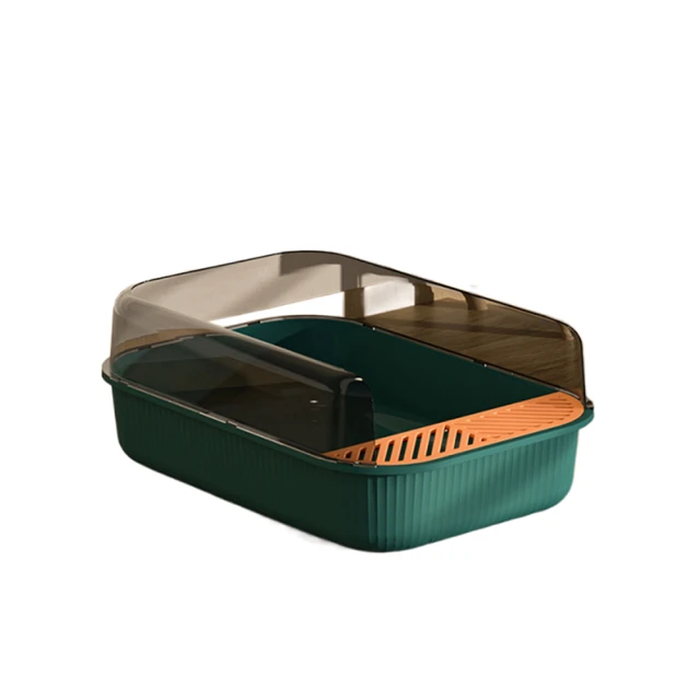 【T.N.A.悠遊】Palette半封閉式單層貓砂盆-兩色可選※附贈貓砂鏟 歷史價格詳細信息