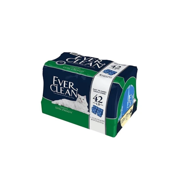 【EverClean 藍鑽】粗顆粒清香結塊貓砂22.5lb/10.2kg*2盒 歷史價格詳細信息
