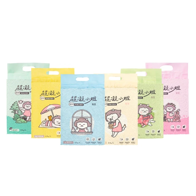 超凝小姐 益生菌除臭豆腐砂 貓砂 條形 豆腐砂 條型砂 可沖馬桶 環保砂 植物砂 7L 歷史價格詳細信息