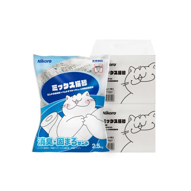 【Nikoro】妮可露｜無塵混合豆腐砂小藍塊｜原味奶香｜8入2箱(貓砂 豆腐砂 日本貓砂 除臭貓砂) 價格比較,價格查詢,歷史價格詳細信息