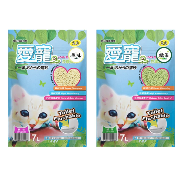 【愛寵】豆腐貓砂7L/3.2kg-6入組 歷史價格詳細信息