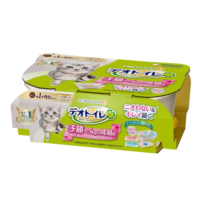福利品/即期品【Unicharm Pet清新消臭】雙層貓砂盆 全罩砂盆(消臭大師) 歷史價格詳細信息