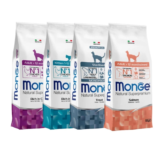 Monge 瑪恩吉 天然全能 結紮貓配方-1.5kg(鱒魚/鴨肉) 歷史價格詳細信息