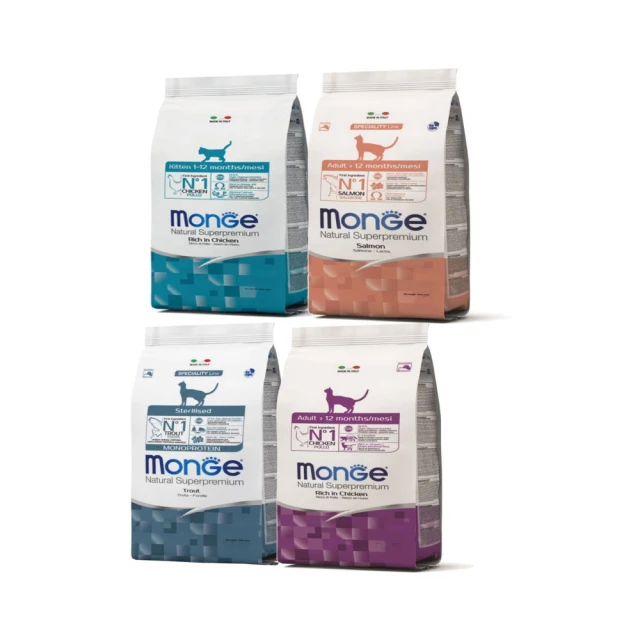 Monge 瑪恩吉 天然全能 結紮貓配方-1.5kg(鱒魚/鴨肉) 歷史價格詳細信息