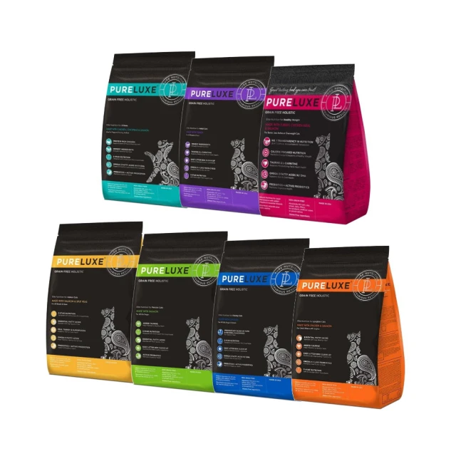 PureLUXE 美國純華 天然無穀貓糧 400g 成幼貓/室內貓/長毛貓/高齡低卡貓 低GI 低敏配方 歷史價格詳細信息