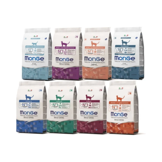 Monge 瑪恩吉 天然全能 結紮貓配方-1.5kg(鱒魚/鴨肉) 歷史價格詳細信息