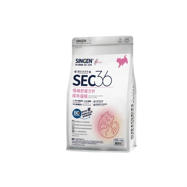 SINGEN 信元發育寶 成貓用添加機能顆粒天然低敏無穀 鴨肉 鹿肉機能飼料-1.5KG 貓乾糧 貓飼料 寵物飼料 歷史價格詳細信息