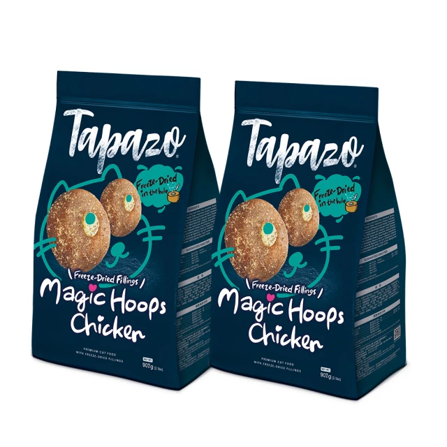 【TAPAZO 特百滋】凍乾填心糧-成幼貓低敏鮮雞配方 2磅x3包組(貓飼料 貓乾糧 成貓 幼貓 低敏) 歷史價格詳細信息