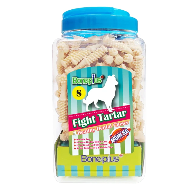 【Bone Plus】牛奶螺旋四星潔牙棒桶裝(多種尺寸)｜A Star/驕傲貓/Bone Plus官方旗艦店 歷史價格詳細信息