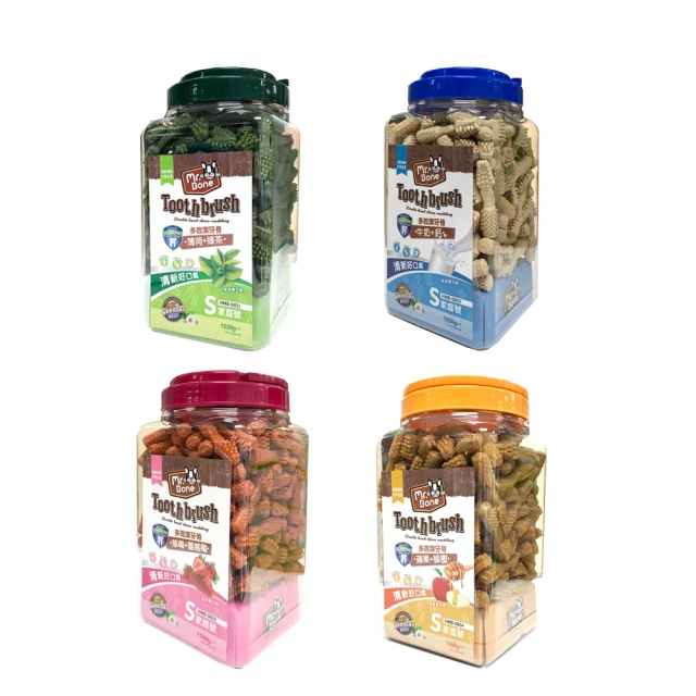 【Mr.Bone】原廠直送-無穀多效潔牙骨(1200g)│桶裝 雙刷頭 益生菌 清潔牙齒 牙垢 適口性好 潔牙骨 健綠 歷史價格詳細信息