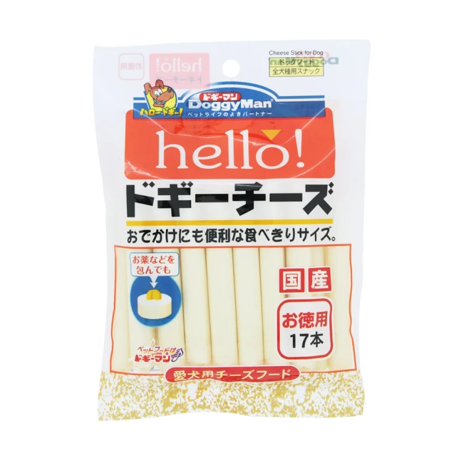 Doggyman  犬用Hello起司條 6條入/17條入 歷史價格詳細信息