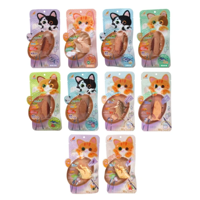 【CatFeet】呼嚕愛乾淨-薄荷化毛潔牙餡餅 60g*12包組(貓零食) 歷史價格詳細信息