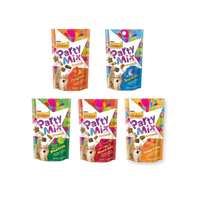 【Friskies喜躍】Party Mix香酥餅-60克X12包 歷史價格詳細信息