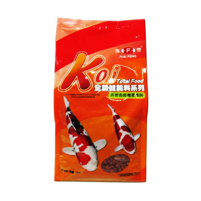 【海豐飼料】錦鯉魚育成飼料 20kg 浮上性 紅中大粒 - 經濟大包裝(適合各種錦鯉、中大型金魚食用) 歷史價格詳細信息