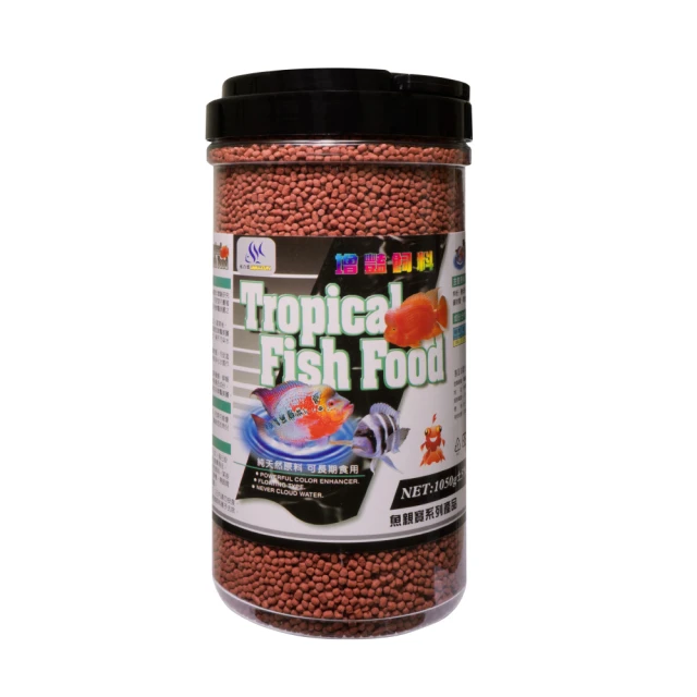 【AQUAFUN 水之樂】增豔飼料 中粒 1000ml/480g(適用熱帶魚/七彩/血鸚鵡/慈鯛科/金魚) 歷史價格詳細信息