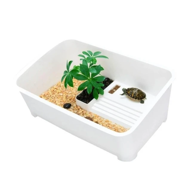 烏龜缸烏龜飼養缸家用曬臺造景別墅龜箱專用過濾循環一體養烏龜缸 歷史價格詳細信息