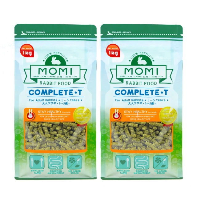 【兩包組】MOMI摩米營養全老兔飼料IC 1公斤裝 歷史價格詳細信息