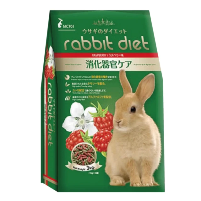 【Rabbit Diet】MC703 愛兔窈窕美味餐 野莓口味 2包入(MC兔飼料野莓) 歷史價格詳細信息