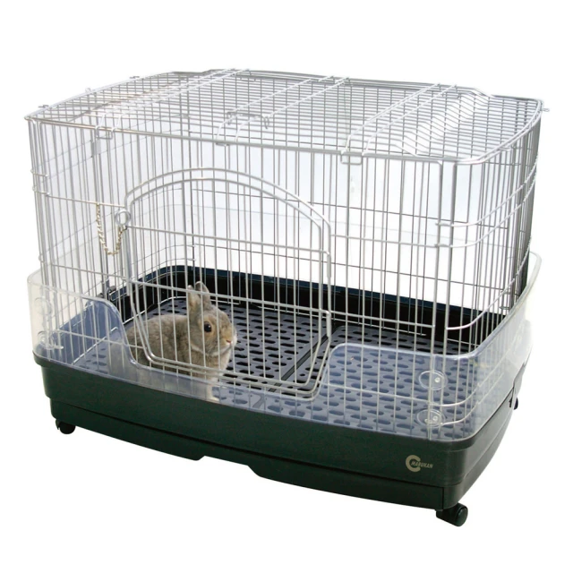 Marukan豪華抽屜式精緻兔籠 天竺鼠籠 小動物飼養籠 MR-994（茶色）三門好開好關，每件4,480元 歷史價格詳細信息