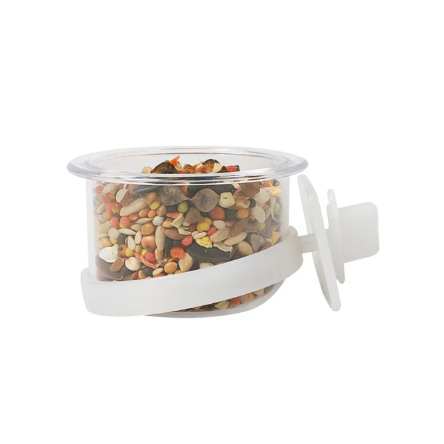 【YOUPICK】2入 鸚鵡水晶泡泡碗 鳥用食盆 鳥籠掛碗 BD0058(鳥籠食盆 卡扣鳥碗 鳥碗 鸚鵡飼料碗) 歷史價格詳細信息