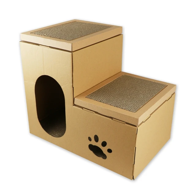 貓本屋 豪華版雙層貓抓板寵物貓屋 歷史價格詳細信息